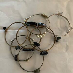 Seven wire bracelets